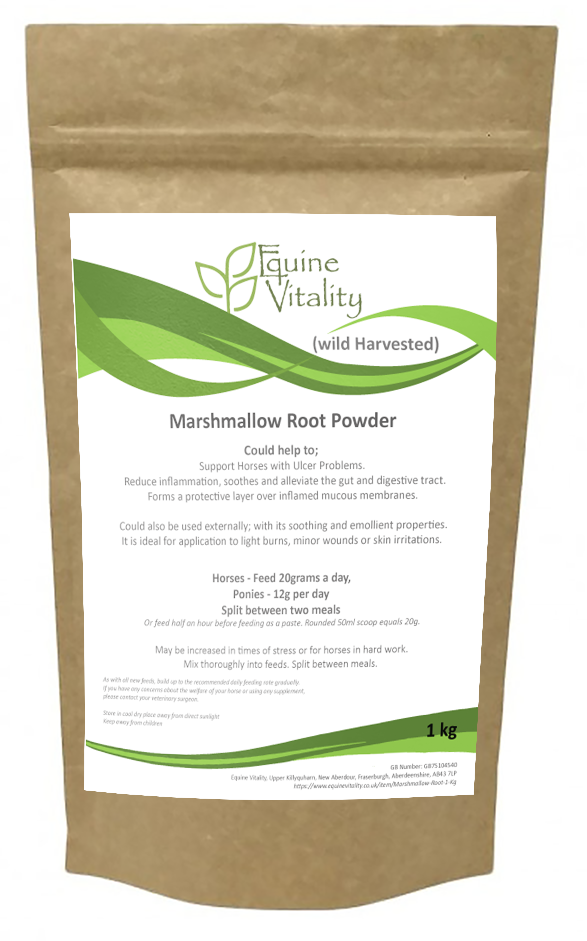 Marshmallow Root Powder, Wild Harvested 1 Kg